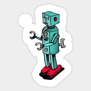 tosca robot Sticker